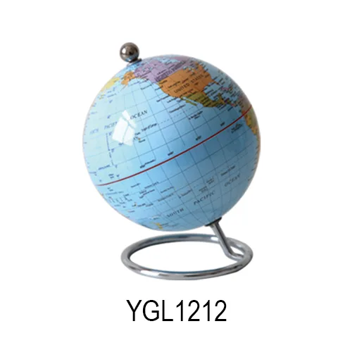 PLASTIC GLOBE WITH SIIVER FRAME, SKU YGL1212