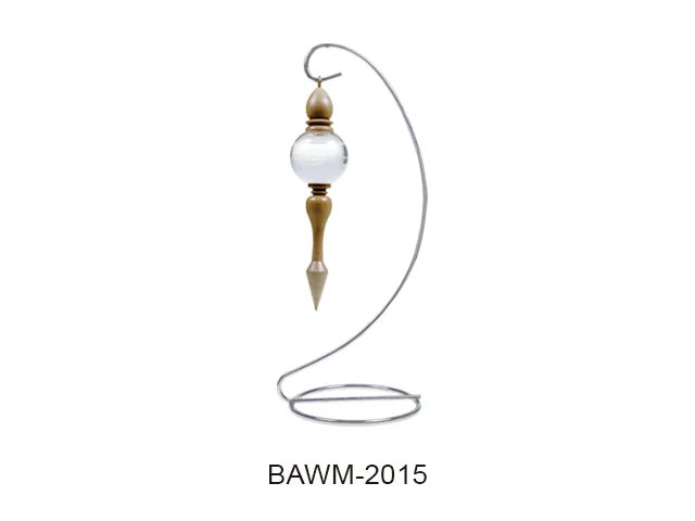Wooden and Metal Storm Glass, SKU BAWM-2015