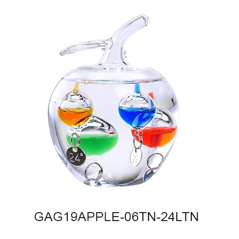 Galileo Thermometer, SKU GAG19APPLE-06TN-24LTN