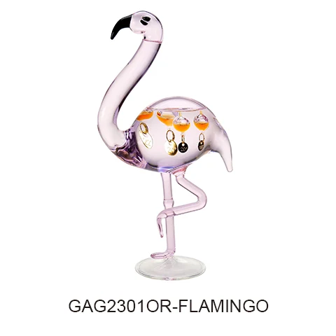 Galileo Thermometer, SKU GAG2301OR-FLAMINGO