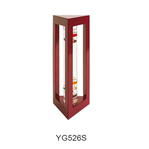 Wooden Base Galileo Thermometer, SKU YG526S
